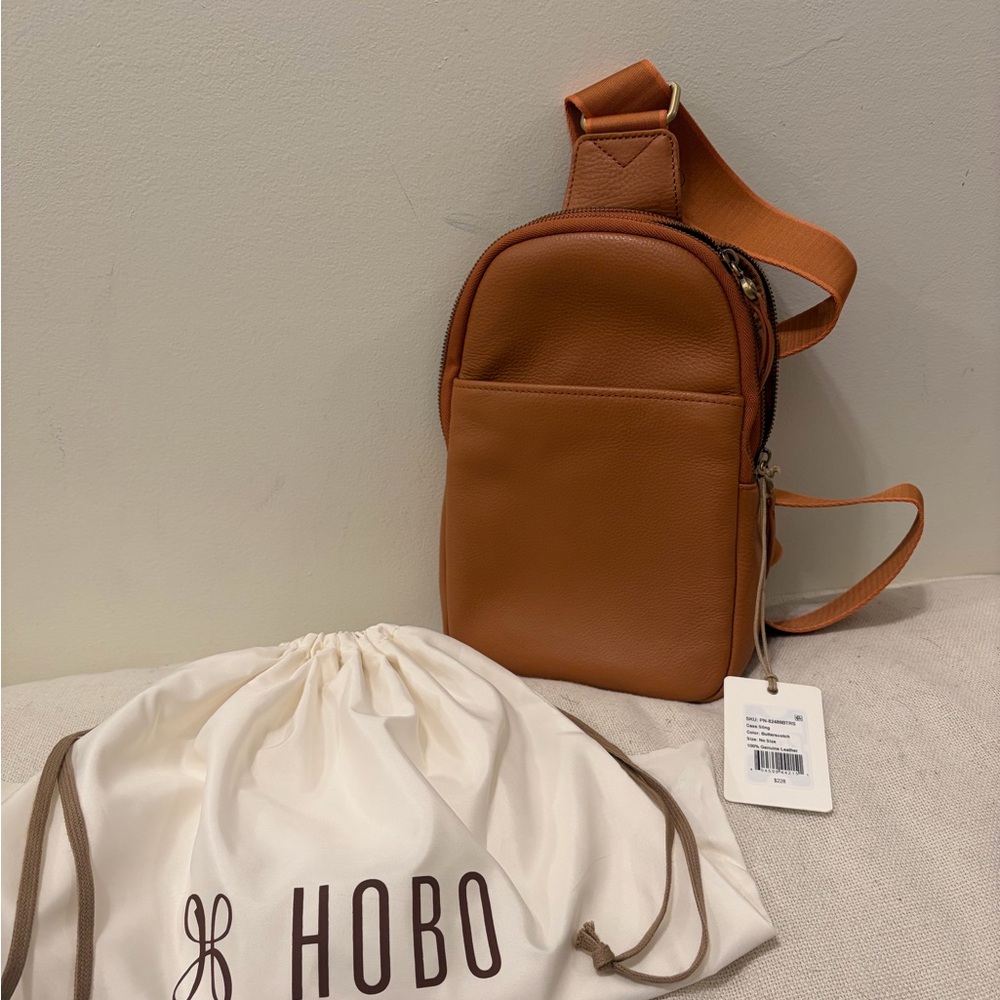 HOBO Leather Cass Sling (butterscotch)